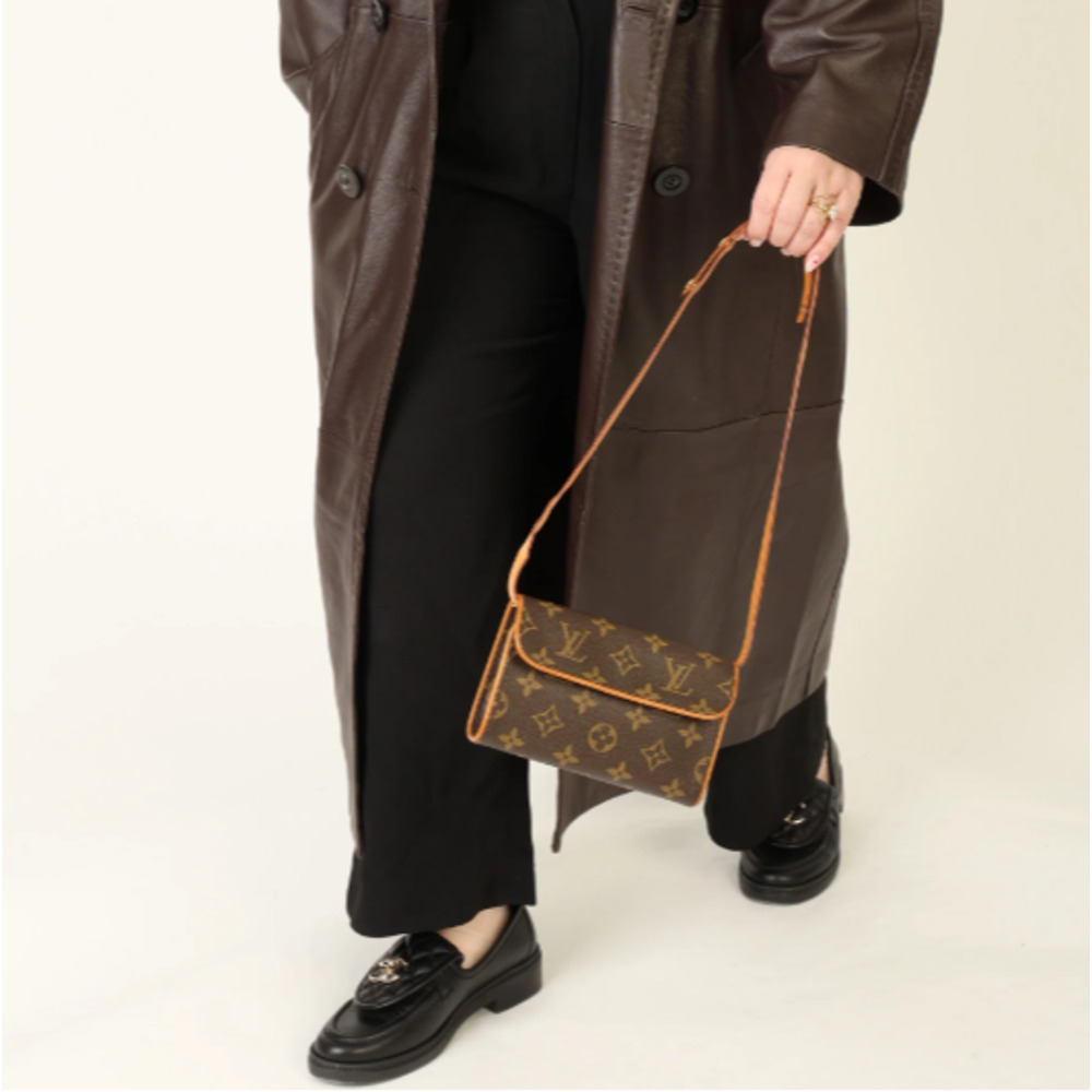 Louis Vuitton Florentine Waist Belt Bum Bag Monogram Crossbody Shoulder Clutch - Picture 16 of 16